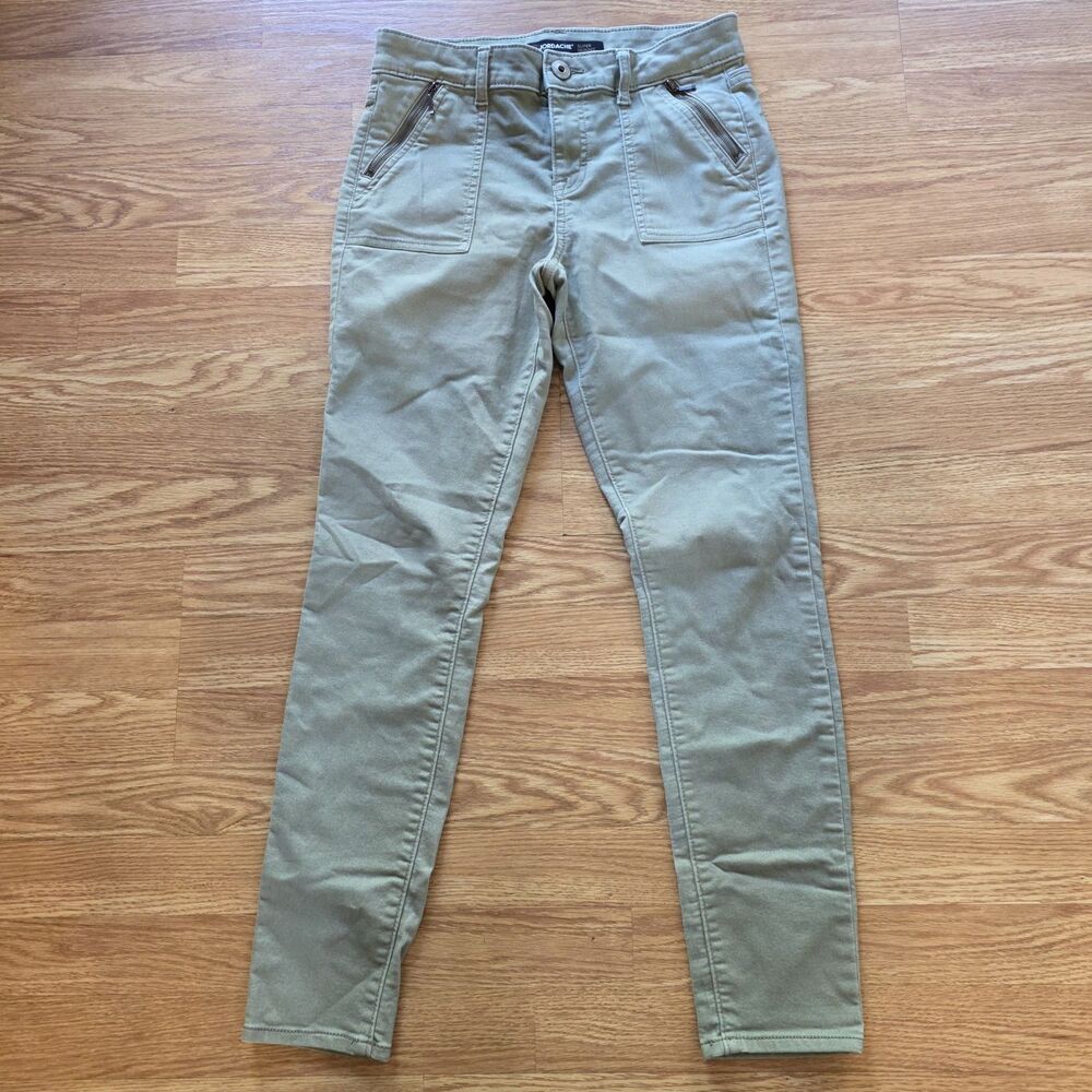 Jordache Super Skinny Pants Womens - Size 6 - Light Green - Chino Stretch